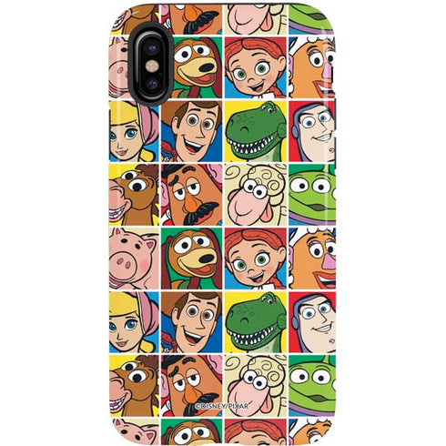 Disney Toy Story Characters Collage faces iPhone X Pro Case