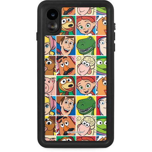 Disney Toy Story Characters Collage faces iPhone XR Waterproof Case