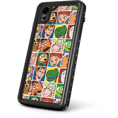Disney Toy Story Characters Collage faces iPhone XR Waterproof Case