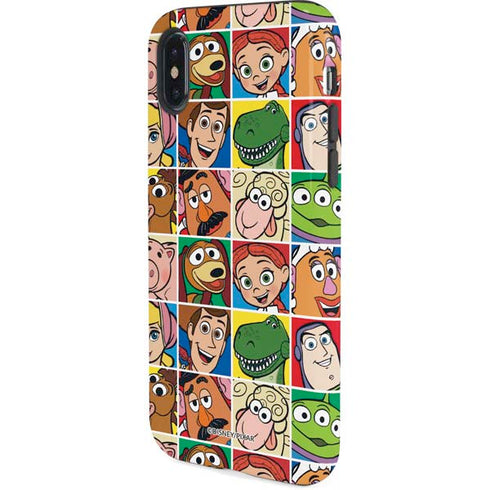 Disney Toy Story Characters Collage faces iPhone XS Pro Case