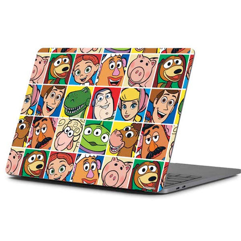 Disney Toy Story Characters Collage faces Apple MacBook Pro 13-inch Skin