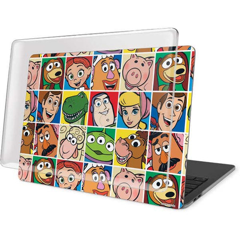 Disney Toy Story Characters Collage faces MacBook Pro 13in (2020) Case plus Skin