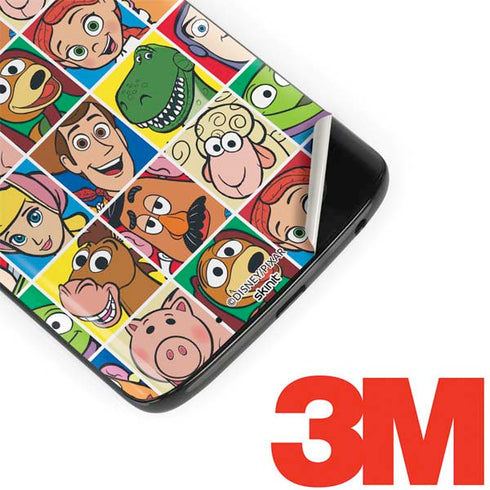 Disney Toy Story Characters Collage faces Moto G6 Skin