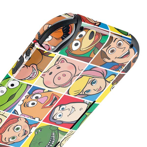 Disney Toy Story Characters Collage faces Nintendo Switch Lite Skin
