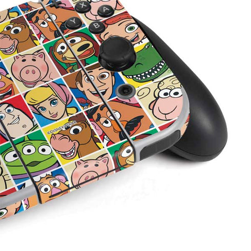 Disney Toy Story Characters Collage faces Nintendo Switch OLED (2021) Skin