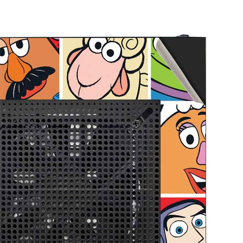 Disney Toy Story Characters Collage faces NZXT H510 Compact ATX Mid-Tower Case Skin