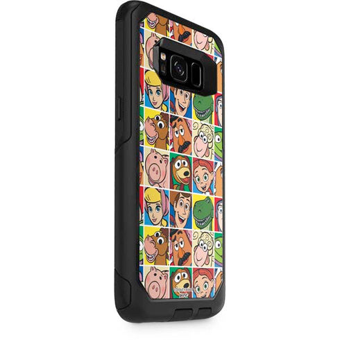 Disney Toy Story Characters Collage faces Otterbox Commuter Galaxy Skin