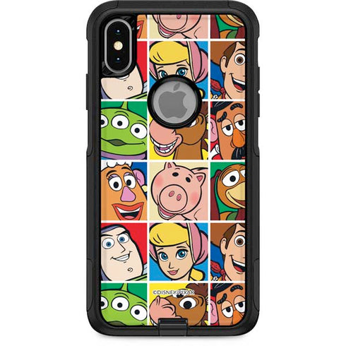 Disney Toy Story Characters Collage faces Otterbox Commuter iPhone Skin