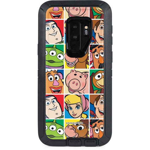 Disney Toy Story Characters Collage faces Otterbox Defender Galaxy Skin