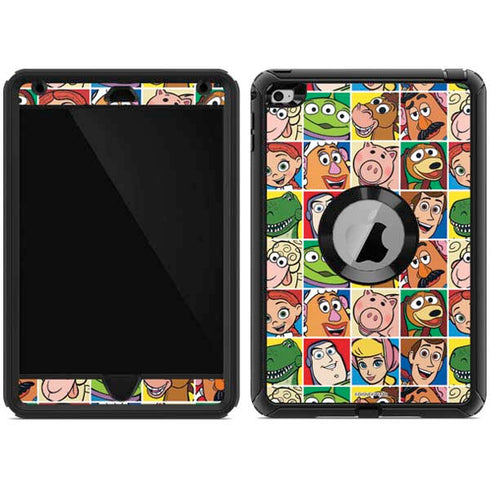 Disney Toy Story Characters Collage faces Otterbox Defender iPad Skin