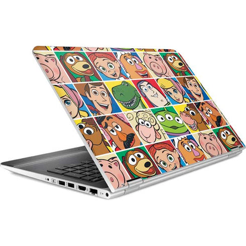 Disney Toy Story Characters Collage faces HP Pavilion Skin