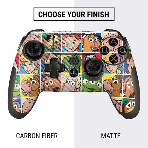 Disney Toy Story Characters Collage faces PlayStation Scuf Vantage 2 Controller Skin