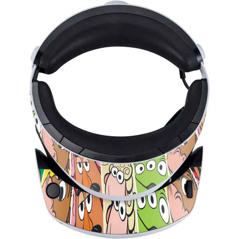 Disney Toy Story Characters Collage faces PlayStation VR2 Skin