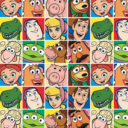 Disney Toy Story Characters Collage faces PS4 Console and Controller Bundle Skin