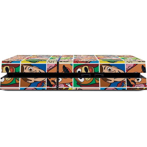 Disney Toy Story Characters Collage faces PS4 Console Skin