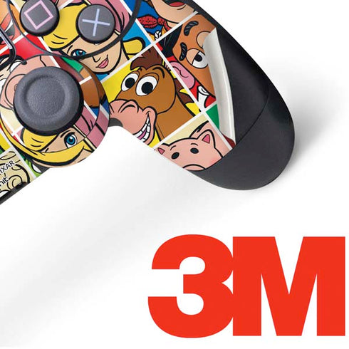 Disney Toy Story Characters Collage faces PS4 Controller Skin