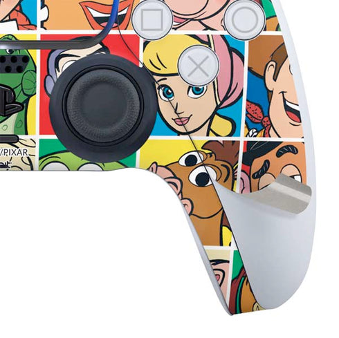 Disney Toy Story Characters Collage faces PS5 Controller Skin