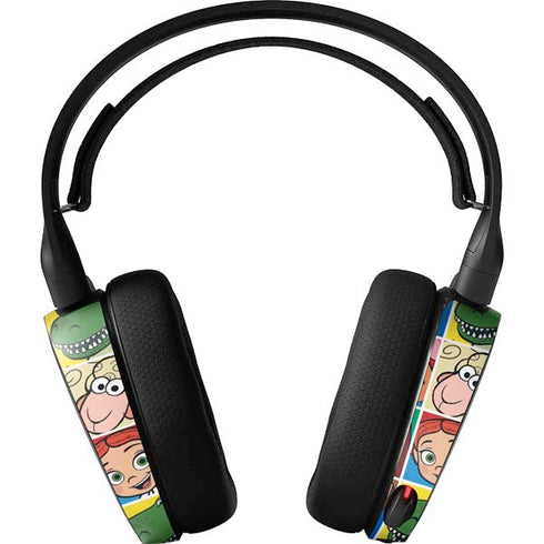 Disney Toy Story Characters Collage faces SteelSeries Arctis 5 Skin