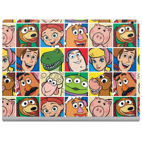 Disney Toy Story Characters Collage faces Surface Book 2 13.5in Skin