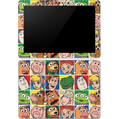 Disney Toy Story Characters Collage faces Surface Go Skin