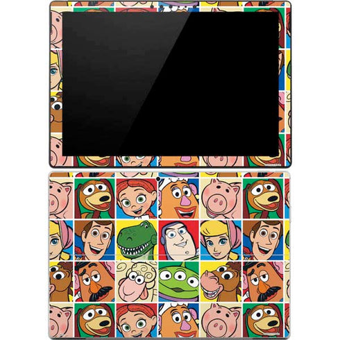 Disney Toy Story Characters Collage faces Surface Pro 4 Skin
