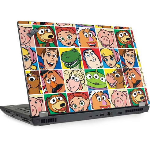 Disney Toy Story Characters Collage faces Lenovo ThinkPad Skin