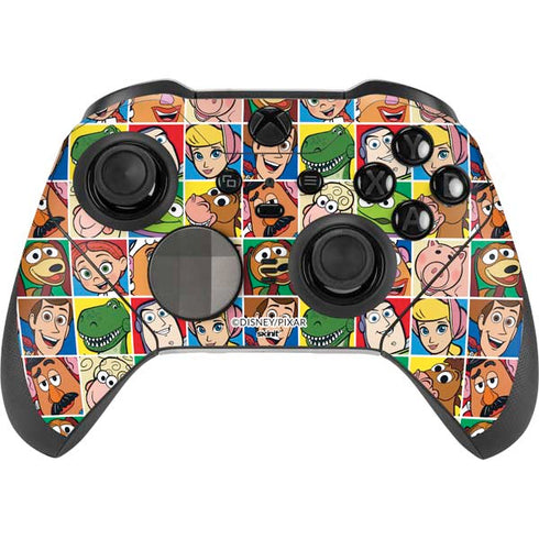 Disney Toy Story Characters Collage faces Xbox Elite Wireless Controller Series 2 Skin