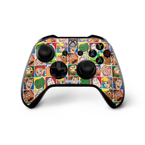 Disney Toy Story Characters Collage faces Xbox One X Bundle Skin