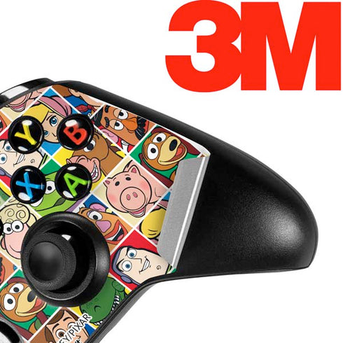 Disney Toy Story Characters Collage faces Xbox One X Controller Skin
