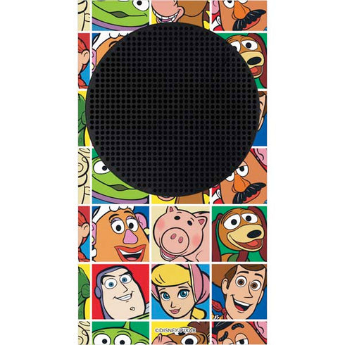 Disney Toy Story Characters Collage faces Xbox Series S Bundle Skin