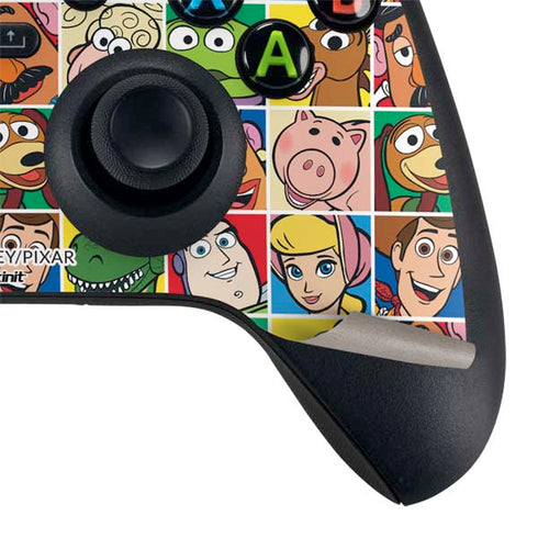 Disney Toy Story Characters Collage faces Xbox Series X Controller Skin