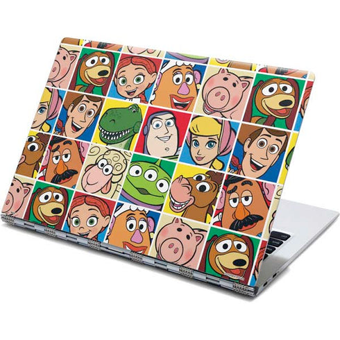 Disney Toy Story Characters Collage faces Yoga 910 2-in-1 14in Touch-Screen Skin