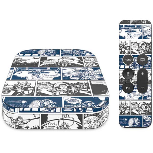 Disney Toy Story Comic Strip Apple TV Skin