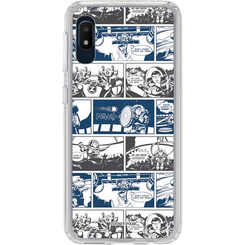 Disney Toy Story Comic Strip Galaxy A10e Clear Case