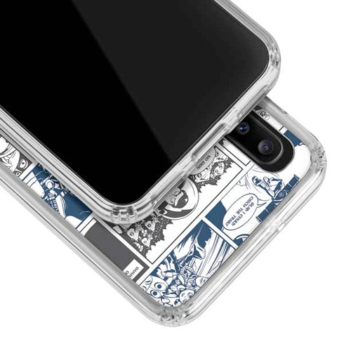 Disney Toy Story Comic Strip Galaxy A20 Clear Case