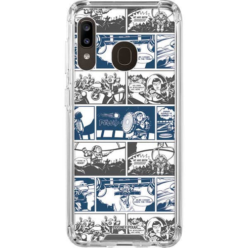 Disney Toy Story Comic Strip Galaxy A30 Clear Case