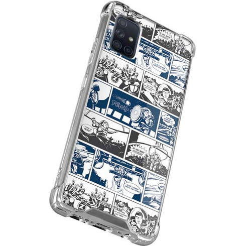 Disney Toy Story Comic Strip Galaxy A51 5G Clear Case