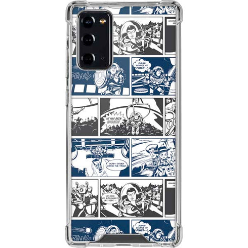 Disney Toy Story Comic Strip Galaxy Note20 5G Clear Case
