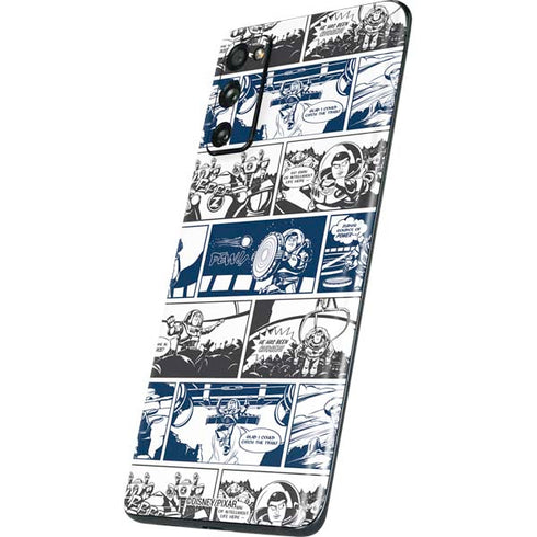 Disney Toy Story Comic Strip Galaxy S20 Fan Edition Skin