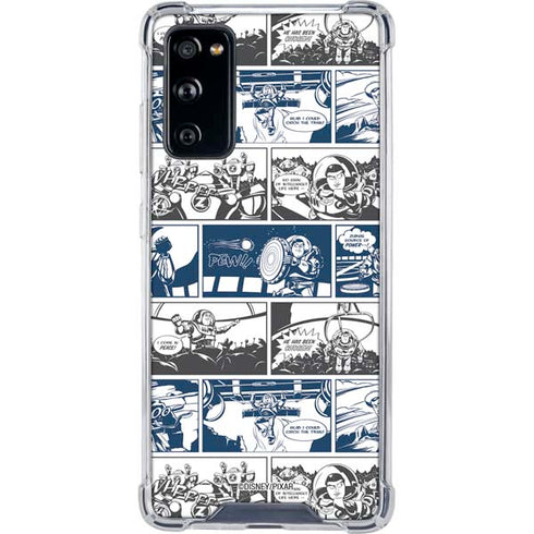 Disney Toy Story Comic Strip Galaxy S20 FE Clear Case
