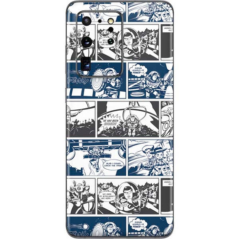 Disney Toy Story Comic Strip Galaxy S20 Ultra 5G Skin