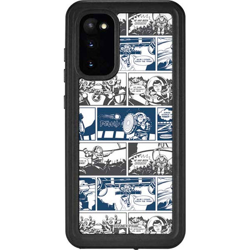 Disney Toy Story Comic Strip Galaxy S20 Waterproof Case