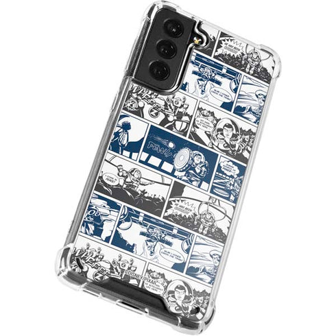 Disney Toy Story Comic Strip Galaxy S21 5G Clear Case