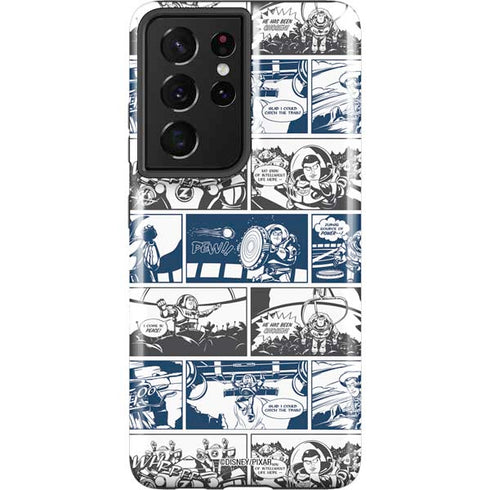 Disney Toy Story Comic Strip Galaxy S21 Ultra 5G Pro Case
