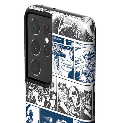 Disney Toy Story Comic Strip Galaxy S21 Ultra 5G Pro Case
