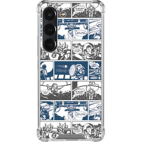 Disney Toy Story Comic Strip Galaxy S23 Clear Case