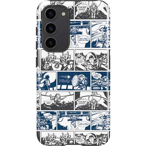 Disney Toy Story Comic Strip Galaxy S23 Plus Pro Case