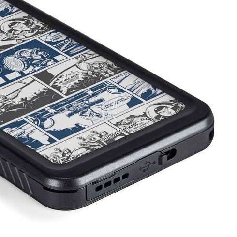 Disney Toy Story Comic Strip Galaxy S23 Plus Waterproof Case