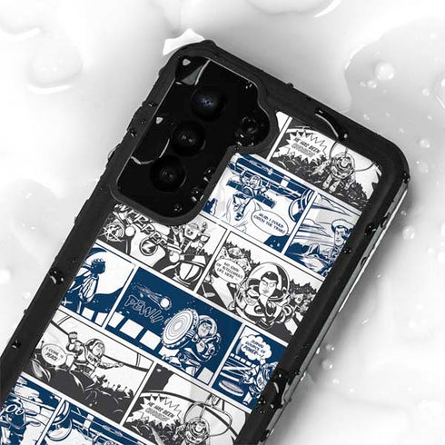Disney Toy Story Comic Strip Galaxy S23 Waterproof Case