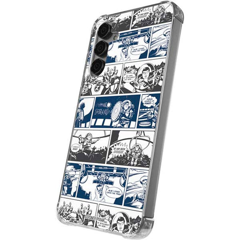 Disney Toy Story Comic Strip Galaxy S24 Plus Clear Case